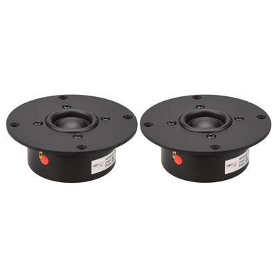 HIFIDIY LIVE 2PCS HiFi 4 inch Tweeter Speaker Unit 25-core Black Silk Membrane 8OHM 30W Home Film Treble Loudspeaker D1-108S