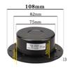 HIFIDIY LIVE 2PCS HiFi 4 inch Tweeter Speaker Unit 25-core Black Silk Membrane 8OHM 30W Home Film Treble Loudspeaker D1-108S view 2