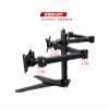 10"-30" Triple Display Stand Full Motion Lifting 3 Screen Monitor Holder Mounting Arm Loading 10kgs Each view 3