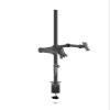 ADBWEKKF DL-T902-280 Desktop Stand Full Motion 360 Degree Steel Dual Monitor Holder 10"-27" Clamp Base Monitor Mount Arm Loading 12kgs view 3