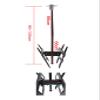 ADBWEKKF 30-65 Inch Dual Screen LED LCD TV Ceiling Mount Lifting 90-130cm 360 Swivel Max. VESA 45 * 67CM Double TV Bracket Hanger view 4
