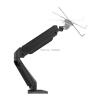ADBWEKKF Gas Spring Full Motion Desktop 17 Inch Notebook Laptop Holder Mount Arm Bracket with Audio and USB Port Lapdesk Monitor Holder view 4