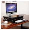 ADBWEKKF M1M EasyUp Height Adjustable Sit Stand Desk Riser Foldable Laptop Desk Notebook/Monitor Holder Stand with Keyboard Tray(Black) view 1