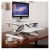 ADBWEKKF M1M EasyUp Height Adjustable Sit Stand Desk Riser Foldable Laptop Desk Notebook/Monitor Holder Stand with Keyboard Tray(Black) view 3