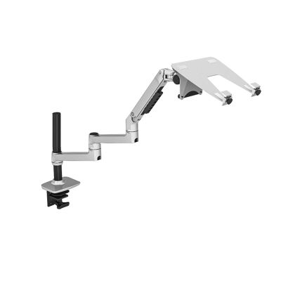 ADBWEKKF 450mm DL-8013LP 17" Laptop Desktop Stand Full Motion 17-38" Monitor Holder Mechanical Spring Arm Monitor Support 3-11kg(450mm Silver)