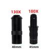 JOEBO Microscope Kit 180X 130X Video Microscope Camera Objective Lens 180 Multiples Adjustable Zoom Lens Accessories Microscope Lens Adapters(130X) view 3