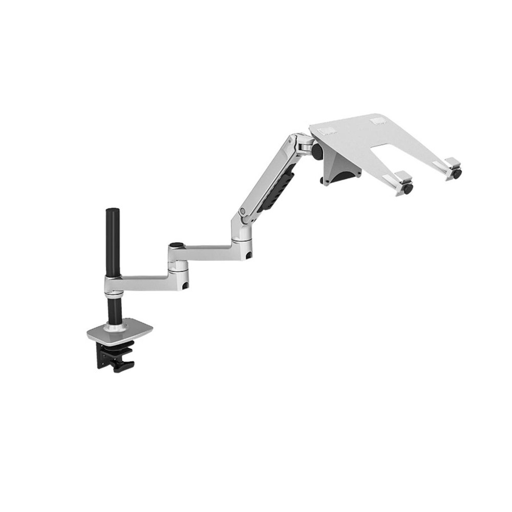 600mm 8013LP 17" Laptop Desktop Stand Full Motion 17-32" Monitor Holder Mechanical Spring Arm Monitor Support 1-9kg(Silver)