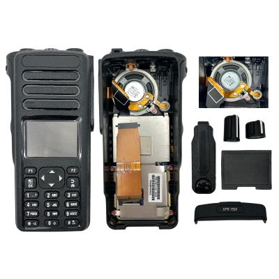 Amazingxiax 10Pack XPR7550 Housing Case Front Cover with Speaker and LCD Display for XPR7550 XPR7580 XIR P8668 XIR P8660 DP4800 DP4801 DGP8550 DGP5550 Radio