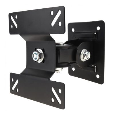 15KG Adjustable TV Wall Mount Bracket Flat Panel TV Frame Support 180 Degree Rotation for 14-27 Inch LCD LED Monitor Flat Pan(3PCS)