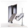 ADBWEKKF M201 Desktop 15-30 Inch Monitor Holder + 10-15.6inch Laptop Support Dual Arm Aluminum Full Motion with 40cm Stand Pole(Loading 1-8kgs) view 1