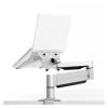 ADBWEKKF M201 Desktop 15-30 Inch Monitor Holder + 10-15.6inch Laptop Support Dual Arm Aluminum Full Motion with 40cm Stand Pole(Loading 1-8kgs) view 4