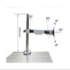 ADBWEKKF DL-S901 10-27" Steel Single Arm LCD Tv Table Mount Tilt 360 Rotate Monitor Desktop Stand Vesa 75 100 Full Motion Bracket(DL-T901 White) view 3