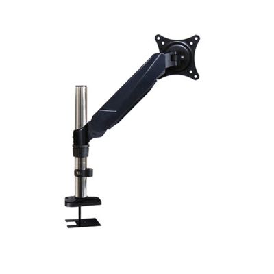 ADBWEKKF DL-ST111 Aluminum 27" 2-7kg 360 Rotate clamp air Gas strut LCD tv Table Mount Monitor Gas Spring Screen Desktop Support Bracket(Black Grommet)