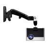 ADBWEKKF DL-F120PR 2-7kg Gas Spring Gas Strut Tilt Projector Bracket Ceiling Mount Rack Aluminium Alloy 360 Degree Rotate(Silver) view 1