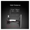 17-27 inch Gas Spring Full Motion TV Wall Mount LCD LED Monitor Stand Aluminum Arm Bracket F120(Black) view 3