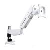 ADBWEKKF (20cm High Column) 10-27" Air Press Gas Strut 1.5-5.5kg Tilt LCD Desktop Mount 360 Rotate Swivel Monitor Table Bracket Stand(White) view 1