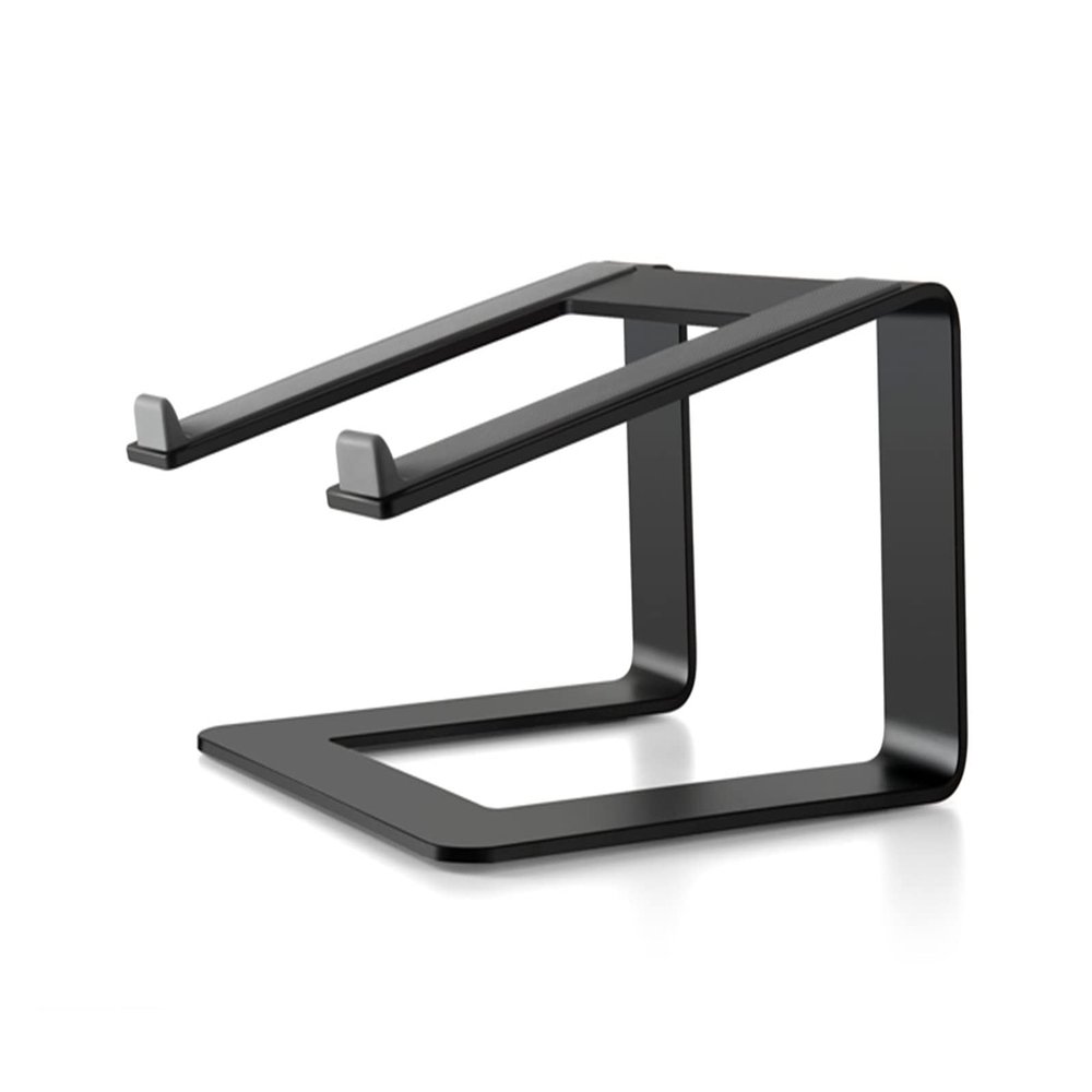 AP-9 Aluminum Alloy 11-17 Inch Notebook Laptop Stand Ergonomic Notebook Cooler Laptop Cooling Black Silver Grey(Black)
