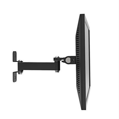 ADBWEKKF Duty 17"-27" TV Wall Mount Bracket Tilt Full Rotation LED LCD Monitor Holder Arm Bracket Max. Loading 10kgs