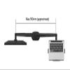 ADBWEKKF OL-30L 3 for 10"-17" Laptop Notebook + 10"-32" Monitor PC Computer Desktop Bracket 0-87mm Thick Desk 0-8kg(OL-30T Silver) view 3