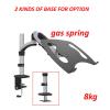 ADBWEKKF GM112-LP30 Full Motion Aluminum Gas Spring Dual Arm LCD Monitor Desktop Mount Swivel Clamp(GM112CL-LP30) view 2