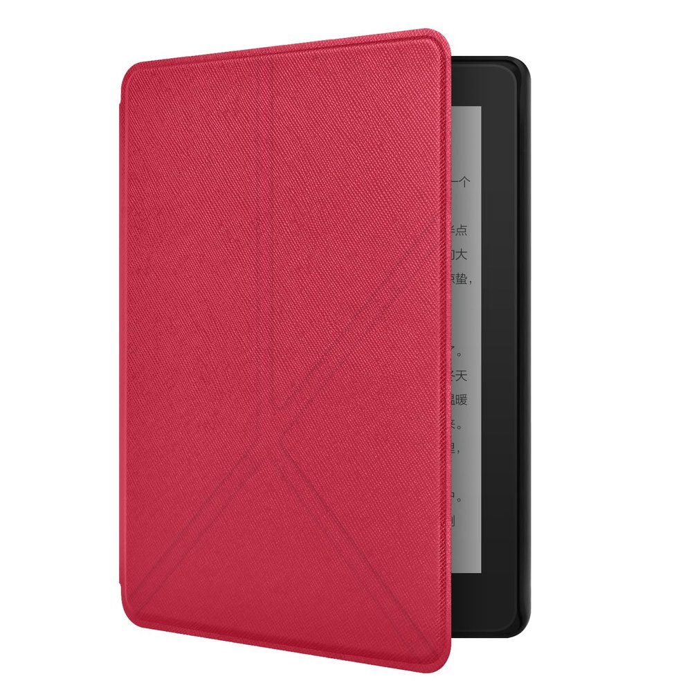 Akacy Special Shape Folding case for New 6.0-inch Kindle Paperwhite(5th6th7th gen, 2012/2013/2015 Release), Ultra Lightweight PU Shell case with auto Wake/Sleep for Kindle 2012/2013/2015 (6)