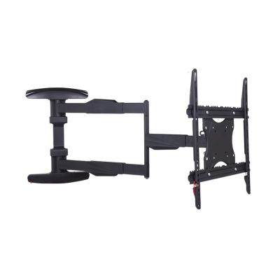 ADBWEKKF 22-55inch 3 Arms Retractable Full Motion LCD TV Wall Mounted Bracket 600mm 780mm Ultra Slim with Cable Cover MAX VESA 400x400mm(750mm)
