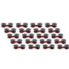 YUthNX 10pcs Compatible GR24 Typewriter Carbon Ribbon Black Red Ink Cartridge for Cash Register and Calculator Spool Ribbon(GR24 Black Red 20pcs) view 1