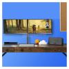 ADBWEKKF MS01 Desktop Stand Full Motion 360 Degree Dual Monitor Holder 10"-27" LCD LED Monitor Mount Arm Loading 9.9kgs Each Head view 2