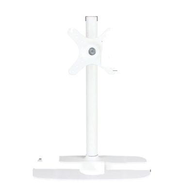 ADBWEKKF LCD-T10001 Single Monitor Stand 13"-32" Screen Holder Arm Computer Desktop Support with Big Base Simple No Arm Tv Mount(LCD-T1000W)