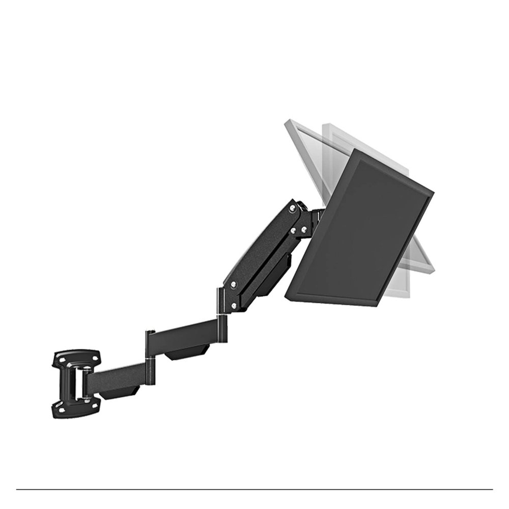 ADBWEKKF BL-LG312B Gas Spring Arm Wall Mount Monitor Holder Full Motion Heavy Duty 17-27" LCD TV Mount Bracket Loading 2-9kgs