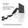 ADBWEKKF BL-LG312B Gas Spring Arm Wall Mount Monitor Holder Full Motion Heavy Duty 17-27" LCD TV Mount Bracket Loading 2-9kgs view 2