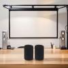 2PCS Foam Speaker Bungs to Minimize Boomy Bass and Enhance Room Acoustics (44x65) view 3