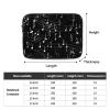 WZYWHJ Black Music Notes Prints Shockproof Portable Laptop Sleeve Case 17 inch for Men and Women Business Travel, School, Office Daily Use view 4