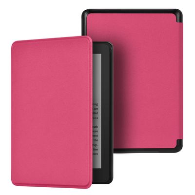 Akacy Faux Leather Texture case for New 6.0-inch Kindle(10th gen, 2019release), Ultra Lightweight PU Shell case with auto Wake/Sleep for Kindle 2019 (6)