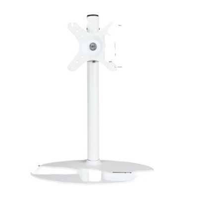ADBWEKKF LCD-T10001 Single Monitor Stand 13"-32" Screen Holder Arm Computer Desktop Support with Big Base Simple No Arm Tv Mount(LCD-T1001W)