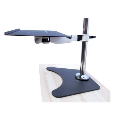 DL-T101-LP60 40CM High 10kg Big Metal Base 10"-17" Laptop Desktop Stand Notebook Holder Nice Black One Arm(DL-T101-LP60S)