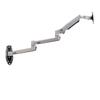 7013 15-32" 17-38 Mechanic Spring Aluminum Steel LCD Monitor Mount Tv Wall Bracket Long Arm 840mm 1-10kg 3-11kg 100x100(with Adaptor 2) view 2