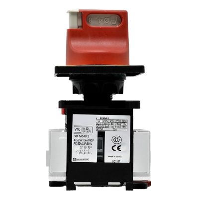 1pcs Control 32A 3P VCD1C (V1C + KCD1PZC) Load Switch Body V1C and Panel KCD1PZC Switch-disconnector