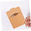 GLEAVI 25Pcs Kraft CD Bags Household CD Pockets for Sealing and Storing Disc Collections Practical Home Accessory for Organizing and Protecting view 2