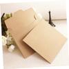 GLEAVI 25Pcs Kraft CD Bags Household CD Pockets for Sealing and Storing Disc Collections Practical Home Accessory for Organizing and Protecting view 4