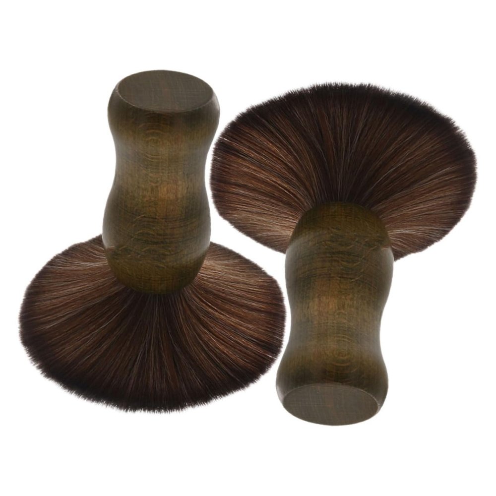 LABRIMP 2pcs Phonograph Cleaning Brush Kit Vinyl Record Cleaner Stylus Brush for Home Professional Use