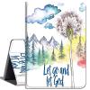 Case for 6.8 Kindle Paperwhite 11th Generation & Signature Edition(2021 Released),Soft Shockproof TPU Silicone Protective Back Case for Kindle Paperwhite 2021 E-Reader,Forest and Clouds view 1