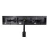 ADBWEKKF Desktop Clamping Full Motion 10-30 Inch Triple Monitor Holder 360 Degree Three LED LCD Monitor Mount Arm Bracket 10kgs Per Arm view 3