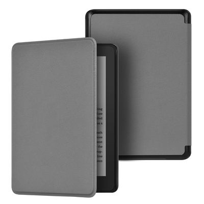 Akacy Faux Leather Texture case for New 6.0-inch Kindle(10th gen, 2019release), Ultra Lightweight PU Shell case with auto Wake/Sleep for Kindle 2019 (3)