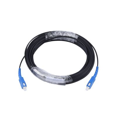 ZDMEBEZ UPC SC to SC Fiber Optic Extension Cable Single-Core Single Mode Simplex Outdoor Patch Cord 10M/20M/30M/50M/80M/100M Wire(50M)