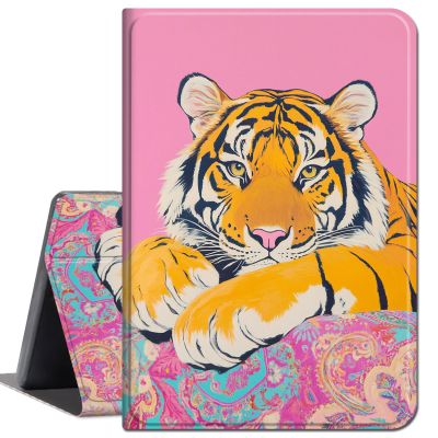Case for 6.8 Kindle Paperwhite 11th Generation & Signature Edition(2021 Released),Soft Shockproof TPU Silicone Protective Back Case for Kindle Paperwhite 2021 E-Reader,Cute Tiger
