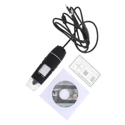 KOMBIUDA Detect Magnifying Microscope Handheld USB Electronic Microscope High-Definition Observation Magnifier for Classroom Lab
