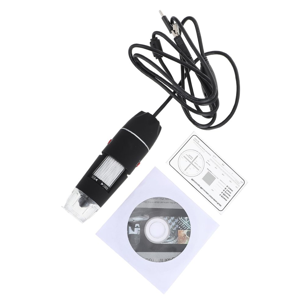 KOMBIUDA Detect Magnifying Microscope Handheld USB Electronic Microscope High-Definition Observation Magnifier for Classroom Lab