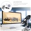 KOMBIUDA Detect Magnifying Microscope Handheld USB Electronic Microscope High-Definition Observation Magnifier for Classroom Lab view 3