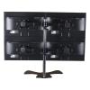 ADBWEKKF Four Screen 27inch LCD Tv Table Mount Monitor Desk Three Support Led Bracket LCD Holder view 2